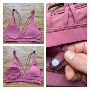 Lululemon Freely Flexed bra Misty Merlot 4 purple